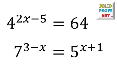 Ecuaciones Exponenciales Y Operaciones Con Fracciones Matematica My Xxx Hot Girl