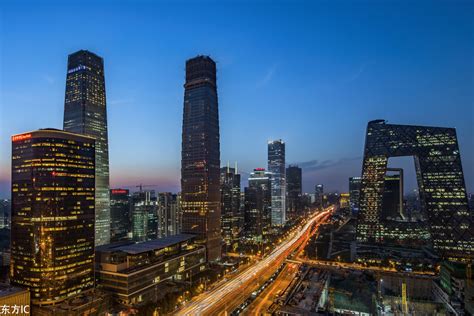 Amazing Night View Of Cbd In Beijing 2 Cn