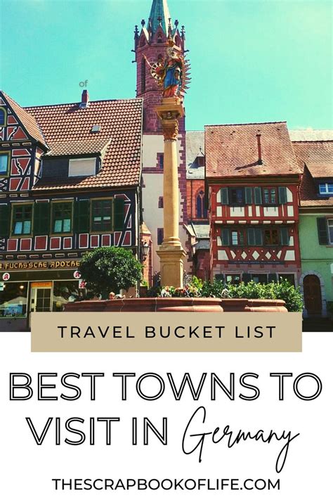 Dreamy German Towns To Visit For Your Bucket List Plus A Real Hidden