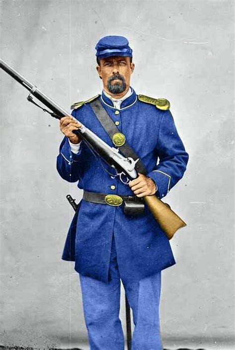 Blue And Grey 1861 65 Bullets Union Soldiers Military Poster Soldier