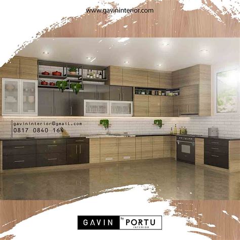 Kitchen set minimalis yang murah belum tentu kualitasnya buruk. Project Pembuatan Kitchen Set Murah Fenomeral Residence ...