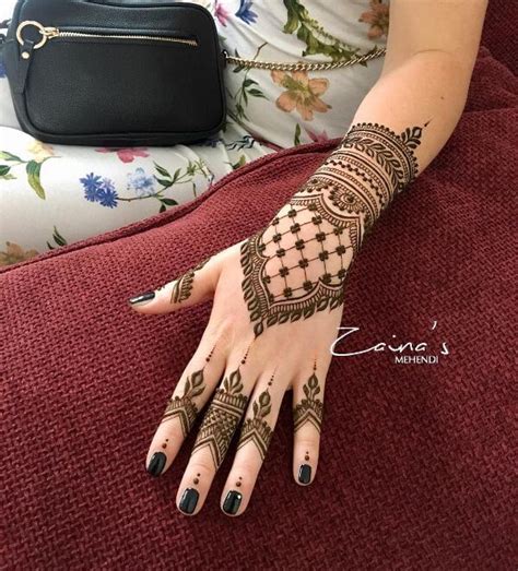 Mehndi Designs For Front And Back Hand Make Your Hands Look