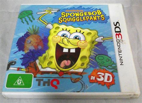 Spongebob Squigglepants Nintendo 3ds 2ds Game Ebay