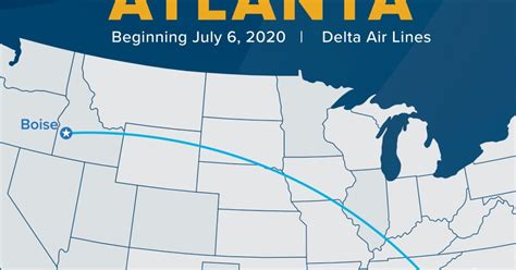 Delta Adds Nonstop Flight From Boise To Atlanta