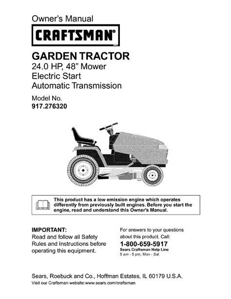 Craftsman Gt5000 Lawn Tractor Parts Diagram
