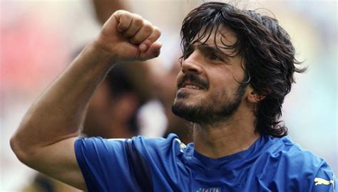 Gennaro ivan rino ringhio gattuso, ufficiale omri (italian pronunciation: Gattuso's Match-Issued/Worn Italia Shirt, 2006 World Cup ...