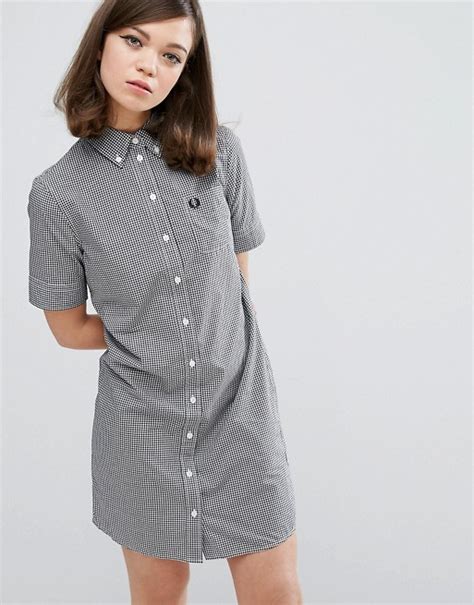 Fred Perry Fred Perry Authentic Gingham Shirt Dress