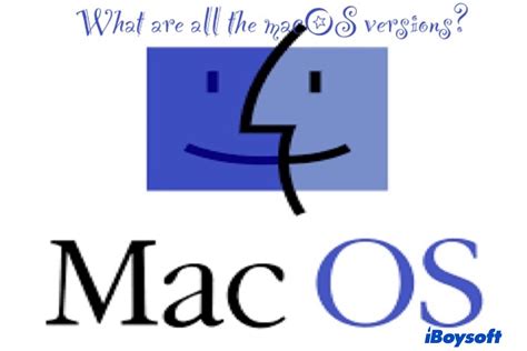 Macos Versions List In Order Including The Latest Macos