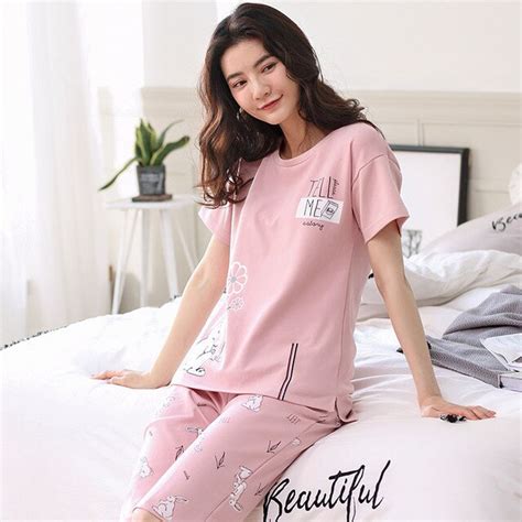 2019 Summer Women Short Sexy Pajamas Tank And Camisole Cami Set And Home Furnishing Clothing