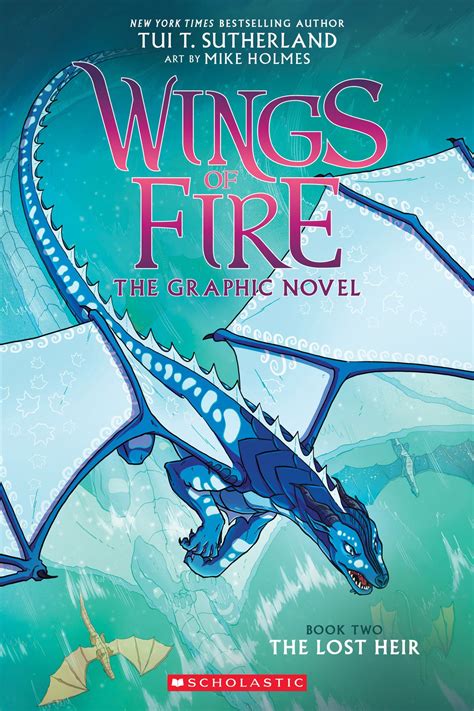 Cover of wings of fire graphic novel, vol 3: The Lost Heir (Wings of Fire Graphic Novel #2): A Graphix ...