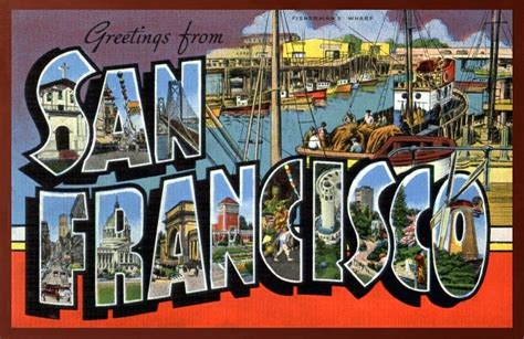 Vintage California Tourist Postcards From The 30s And 40s Click