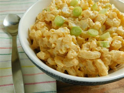 For dressing, place yolks in a medium bowl; Deviled egg pasta salad - Drizzle Me Skinny!Drizzle Me Skinny!