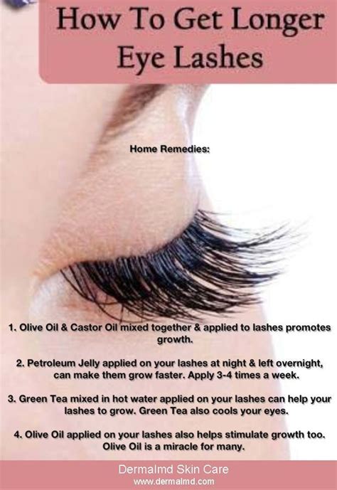 Get Longer Eye Lashes With Olive Oil And Castor Oil Eyelashesdrawing