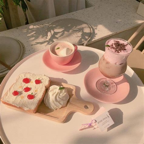 💌 ꒱┊𝚙𝚒𝚗𝚝𝚎𝚛𝚎𝚜𝚝 𝚘𝚔𝚊𝚢𝚢𝚟𝚒𝚟 Aesthetic Food Cafe Food Cute Desserts