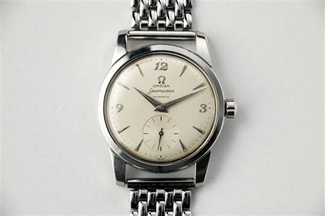 1954 Omega Seamaster 28462848 Steel 34mm Vintage Watches For Sale