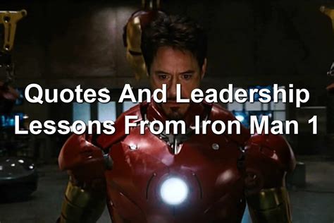Iron Man Quotes Lindavoice