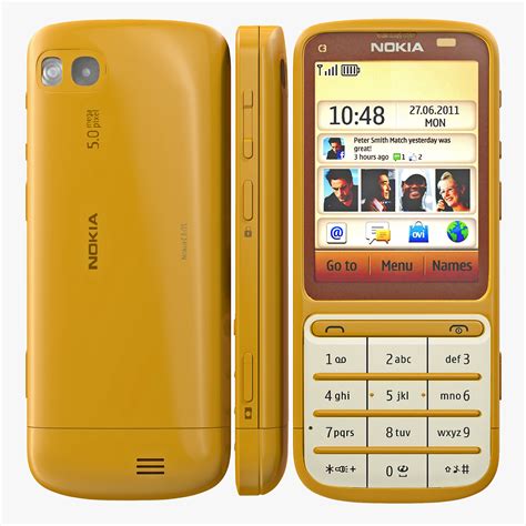 Nokia C3 01 Gold Edition 3ds