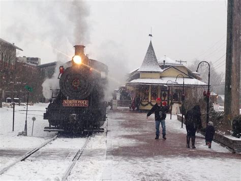 the magical north pole express train ride in pennsylvania you must take once polar express train