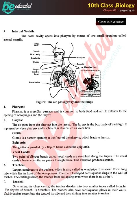 Chapter 1 Biology 10th Class Notes Matric Part 2 Notes