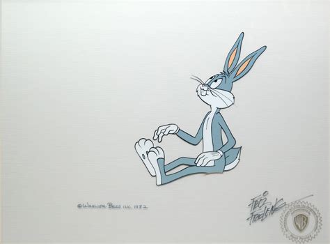 Bugs Bunny Production Cel Id Augbugs20448 Van Eaton Galleries