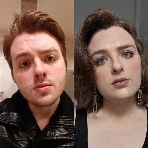 33 mtf 9 months hrt i love exact comparisons like this so sorry for posting twice this week