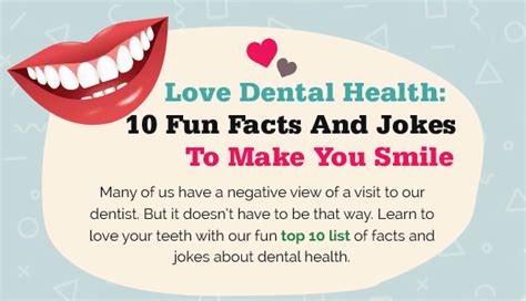 Make her smile in the morning. 10 Fun Dental Facts and Jokes to Make You Smile ...