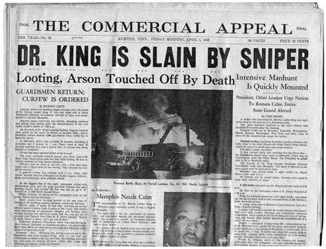 From The Archives How Dallas And Other Newspapers Reported The Mlk