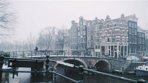Snow In Amsterdam January 2019 Youtube