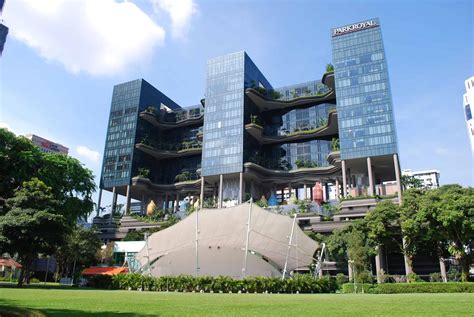 Parkroyal On Pickering Singapores Vertical Garden Hotel Southeast