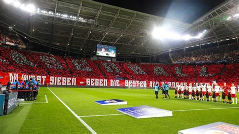 Fußballstadion in leipzig, sachsen (de); we drive football - RB Leipzig