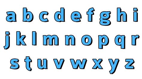 Alphabet Letters Abcdefghijklmnopqrstuvwxyz Alphabet