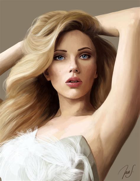Scarlett Johansson By Wishanddream On Deviantart