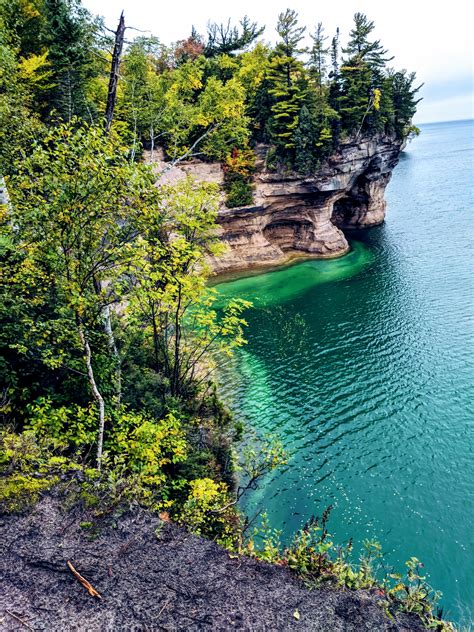 Pictured Rocks Upper Peninsula Michigan In Early October Rhiking