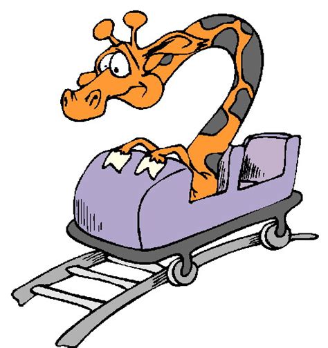 Vector roller coaster ride silhouette park. Clip Art - Clip art rollercoaster 321330