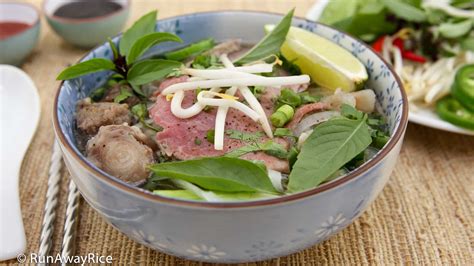 Vietnamese Beef Noodle Soup Pho Bo Authentic Beef Pho Recipevideo