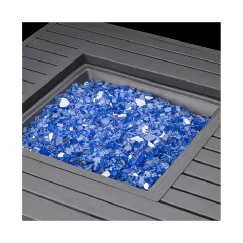 Reflective Fire Pit Glass In Blue 1 Fred Meyer