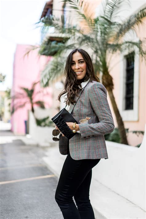 Chic Work Outfits Floral Blazer A Glam Lifestyle