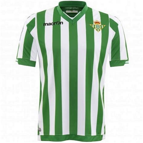 Das trikot wurde nie getragen und hat noch. Real Betis Sevilla home Fußball Trikot 2014/15 - Macron ...