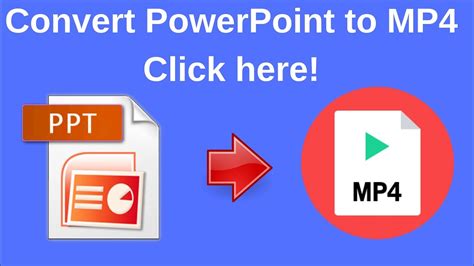 How To Convert Powerpoint To Mp4 Format Quickly And Easily Youtube