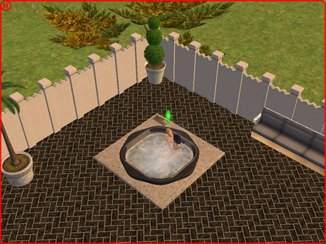 Mod The Sims 4 Recolors For The Vaporware Submergence Spa Hot Tub