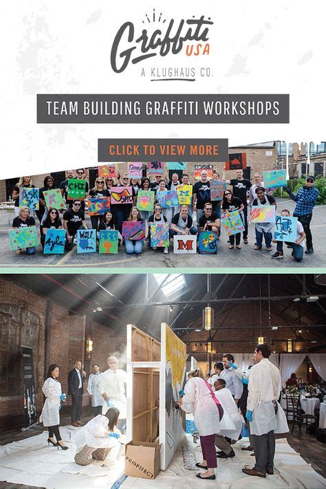 Graffiti Team Building Workshop Ideas Corporate Work Outing Ideas