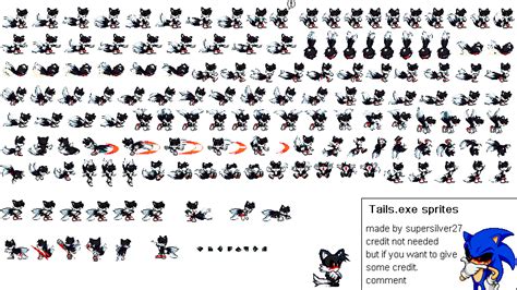 Sonic Exe Sprite Sheet Png