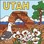6x6 Utah State Symbols Decorative Art Tile