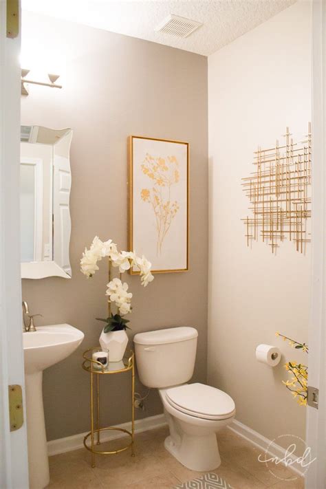 Elegant Half Bath On A Budget Devine Color Wallpaper Bad