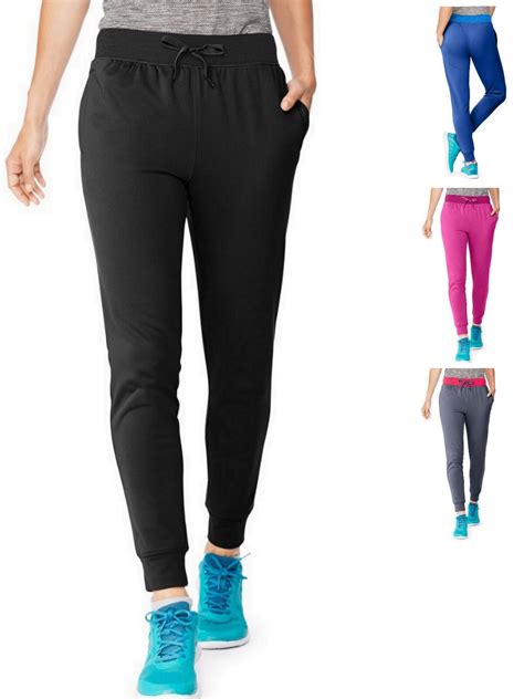Hanes Sport Womens Fleece Jogger Pants O4875 Ebay