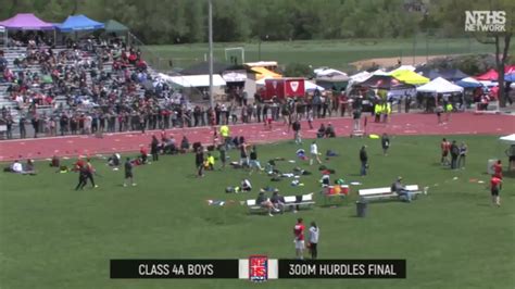High School Boys 300m Hurdles 4a Finals 1 Colorado State Track And