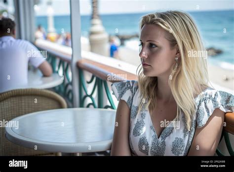 Coastal Living at its Finest: Capturing the Serenity of a Woman's