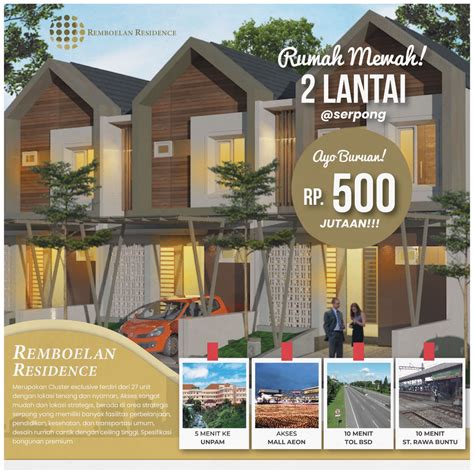 Jual rumah tangerang rumah minimalis lokasi paling strategis di tangerang kota savana cikokol. Rumah Syariah Eksklusif di Serpong Tangerang Jakarta ...