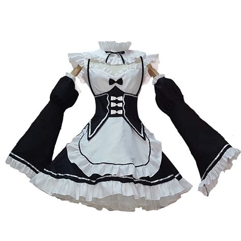 Buy Anime Cosplay Costume Maid Outfit Lolita Dress For Women And Girls