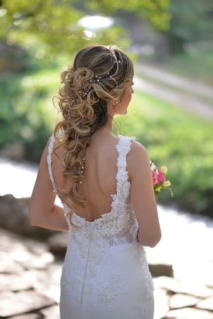 Bride Wedding Hair Free Photo On Pixabay Pixabay